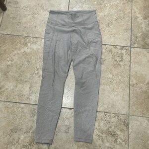 Athleta Printed Salutation Stash Pocket Leggings